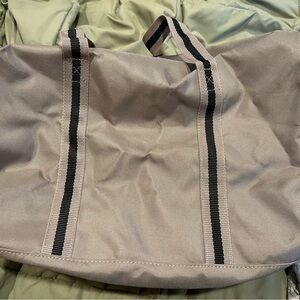 DSW Tan and Black Travel Bag